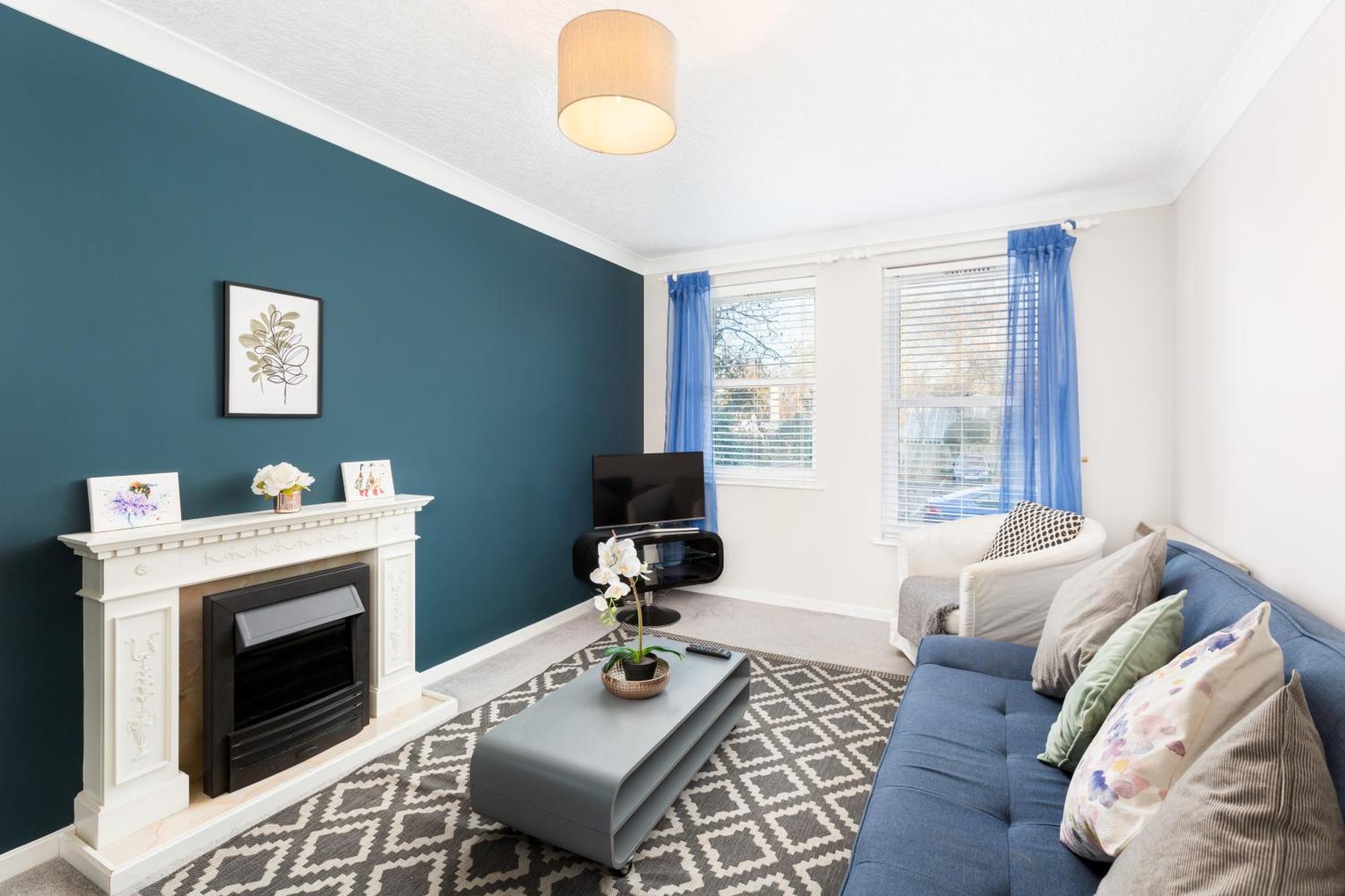 Modern 2-Bedroom Apartments With Free Parking In Royal Leamington Spa Exterior foto